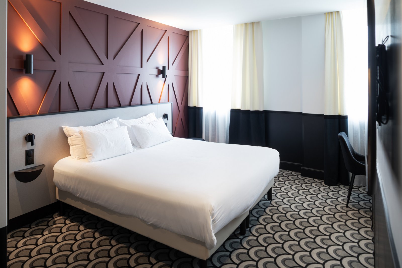 Rénovation de chambres d'hotel